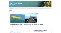 Desktop Screenshot of elizabethisland.com.au